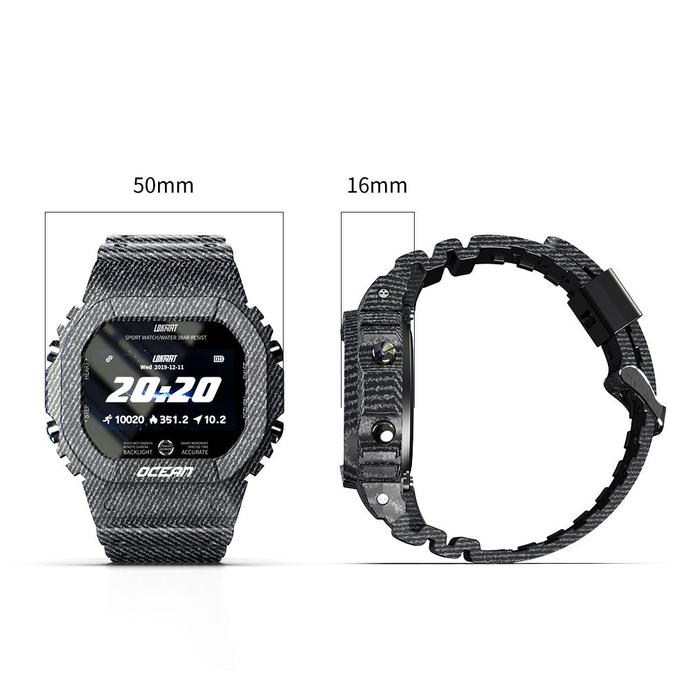 Smartwatch Lokmat Ocean (Azul Denin) - Versomastore