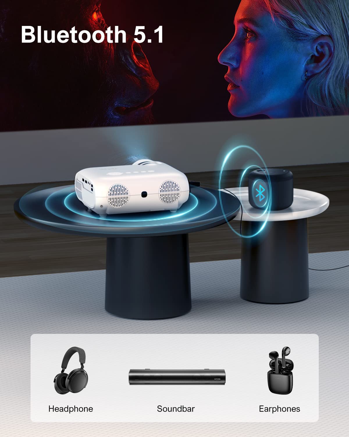 Projetor Portátil Ultimea Apollo P20 - Versomastore