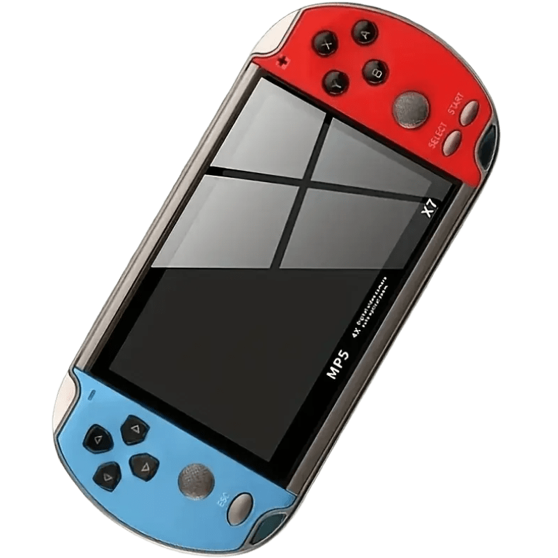 Console de jogos portátil com tela HD de 4.3" e jogos pré-instalados - Versomastore