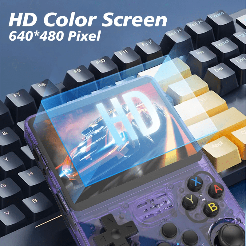 Console de jogos portátil sistema Linux tela de 3.5" armazenamento 64GB - Versomastore