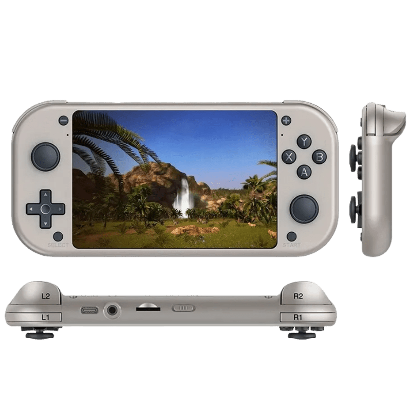 Console de videogame Retrô portátil Sistema linux tela Ips de 4.3" - Versomastore