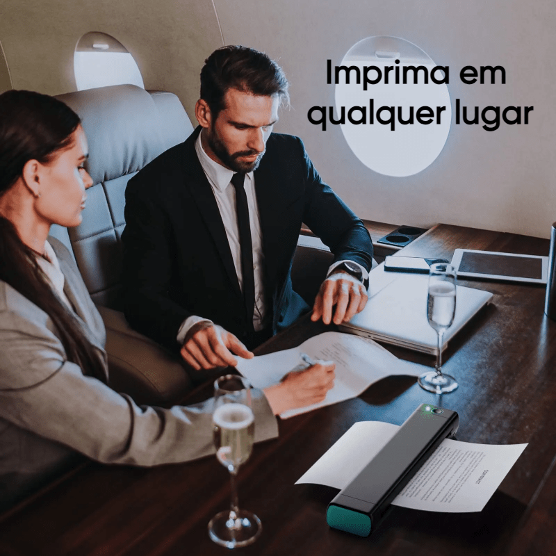 Impressora Portátil sem fio para casa, escritório ou escola - Versomastore