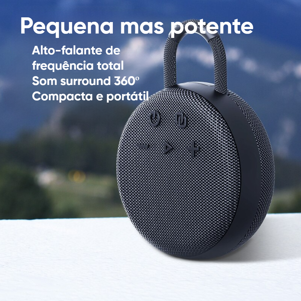 Coluna de som sem fio Zealot S77 a prova D'água (Preto) - Versomastore