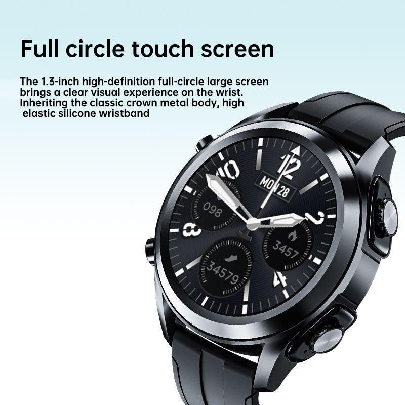 Smartwatch T10 com Auriculares TWS (Preto) - Versomastore