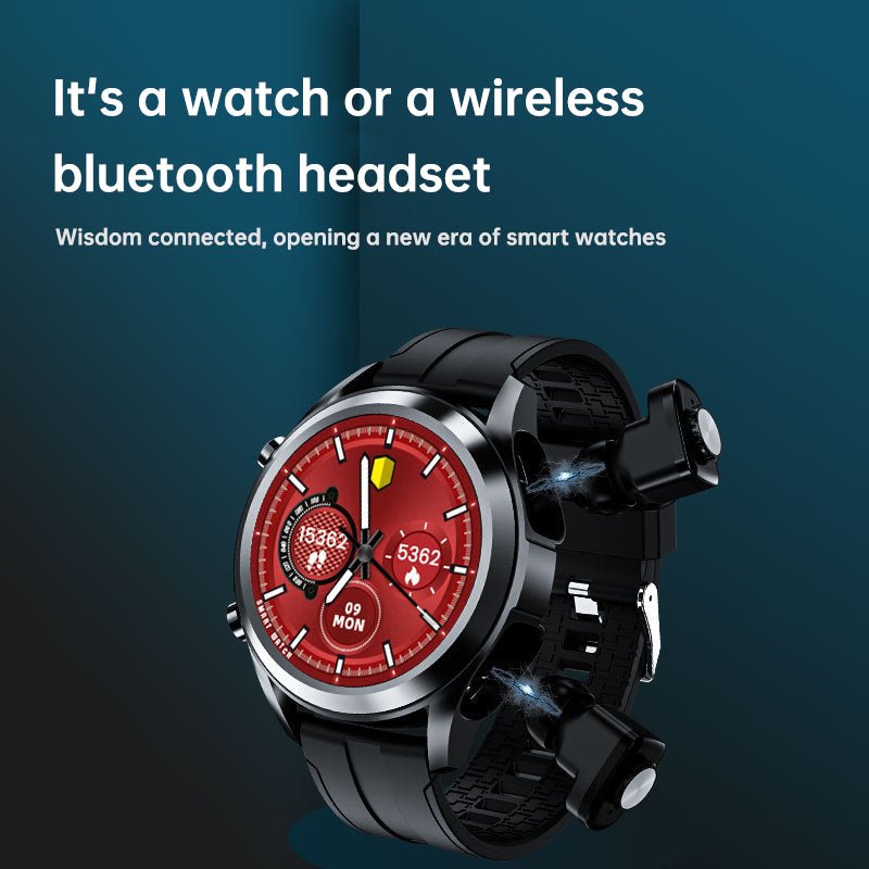 Smartwatch T10 com Auriculares TWS (Preto) - Versomastore
