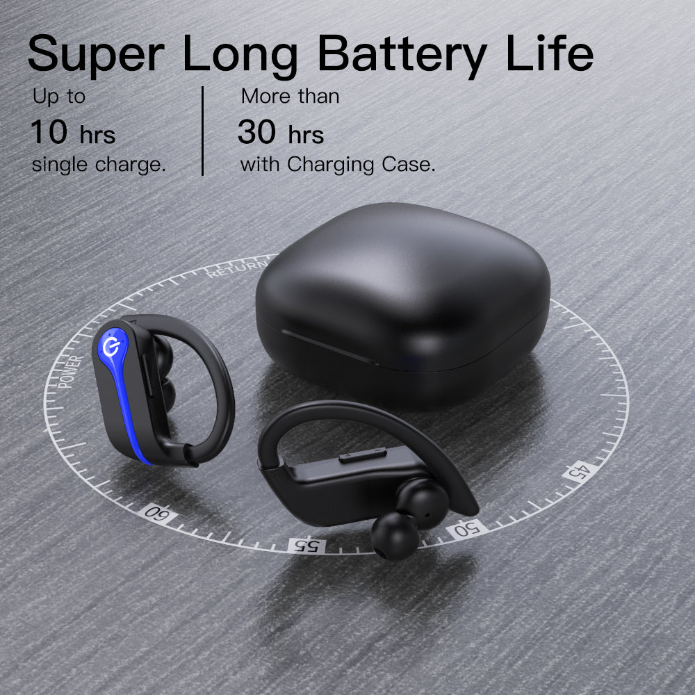 Auriculares Hbq-Q62 Bateria de Longa Duração (Preto) - Versomastore