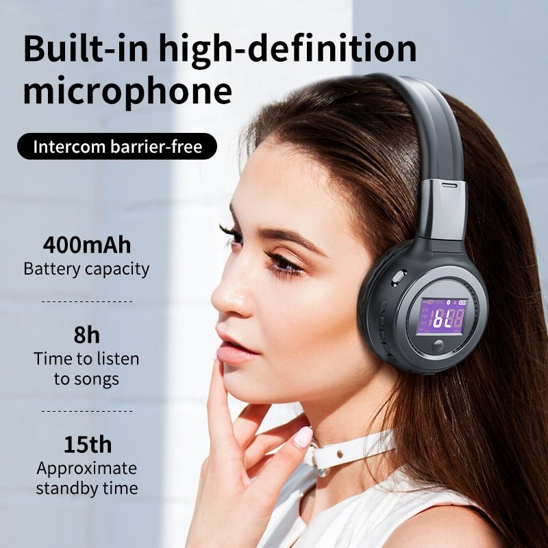 Auscultadores Tecsire B570 com Microfone (Preto) - Versomastore