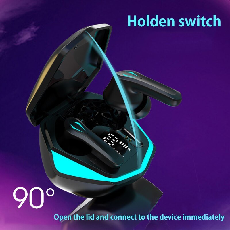 Auriculares JS-18 Display Digital com Informação de Carga (Preto) - Versomastore