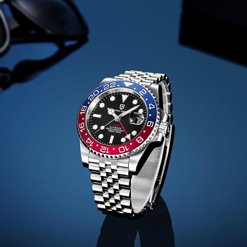 Relógio Pagani Design PD1662 Pulseira em Aço Inoxidável (Prata) - Versomastore