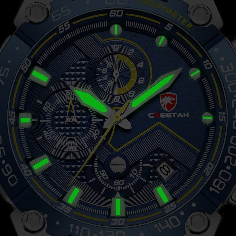 Relógio Cheetah CH1606 Esportivo (Azul) - Versomastore