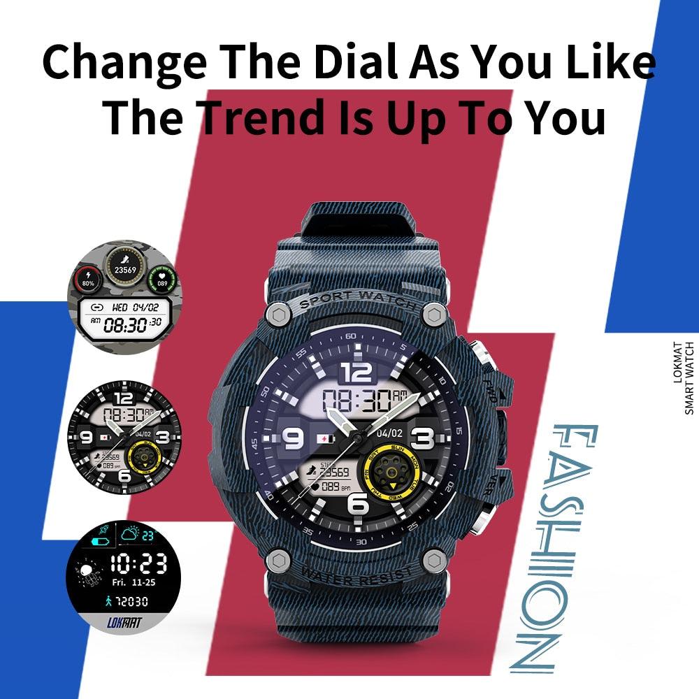 Smartwatch Lokmat Attack 2 (Azul) - Versomastore