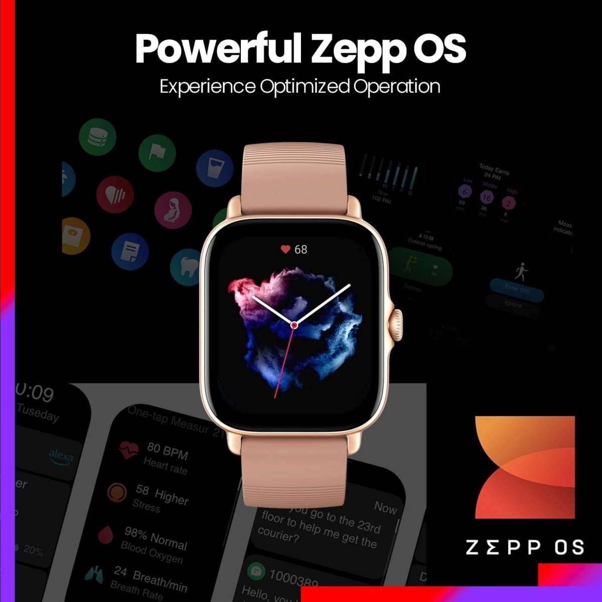 Smartwatch Amazfit GTS3 (Rosa) - Versomastore