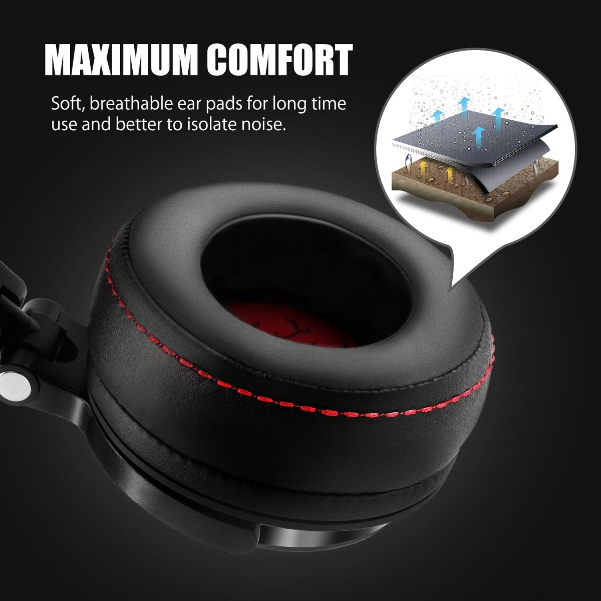 Auscultadores Oneodio Pro50 (Preto) - Versomastore