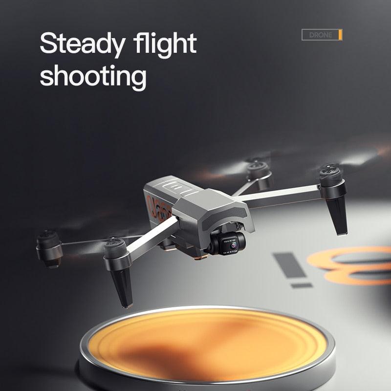 Drone iCamera1 Com GPS Gravação de Vídeo 4K HD (Prata) - Versomastore