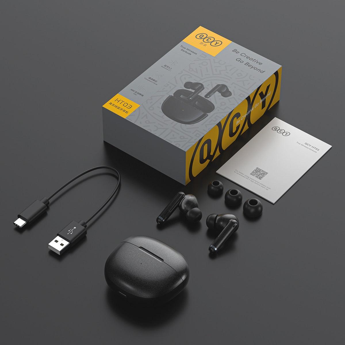 Auriculares QCY HT03 (Preto) - Versomastore