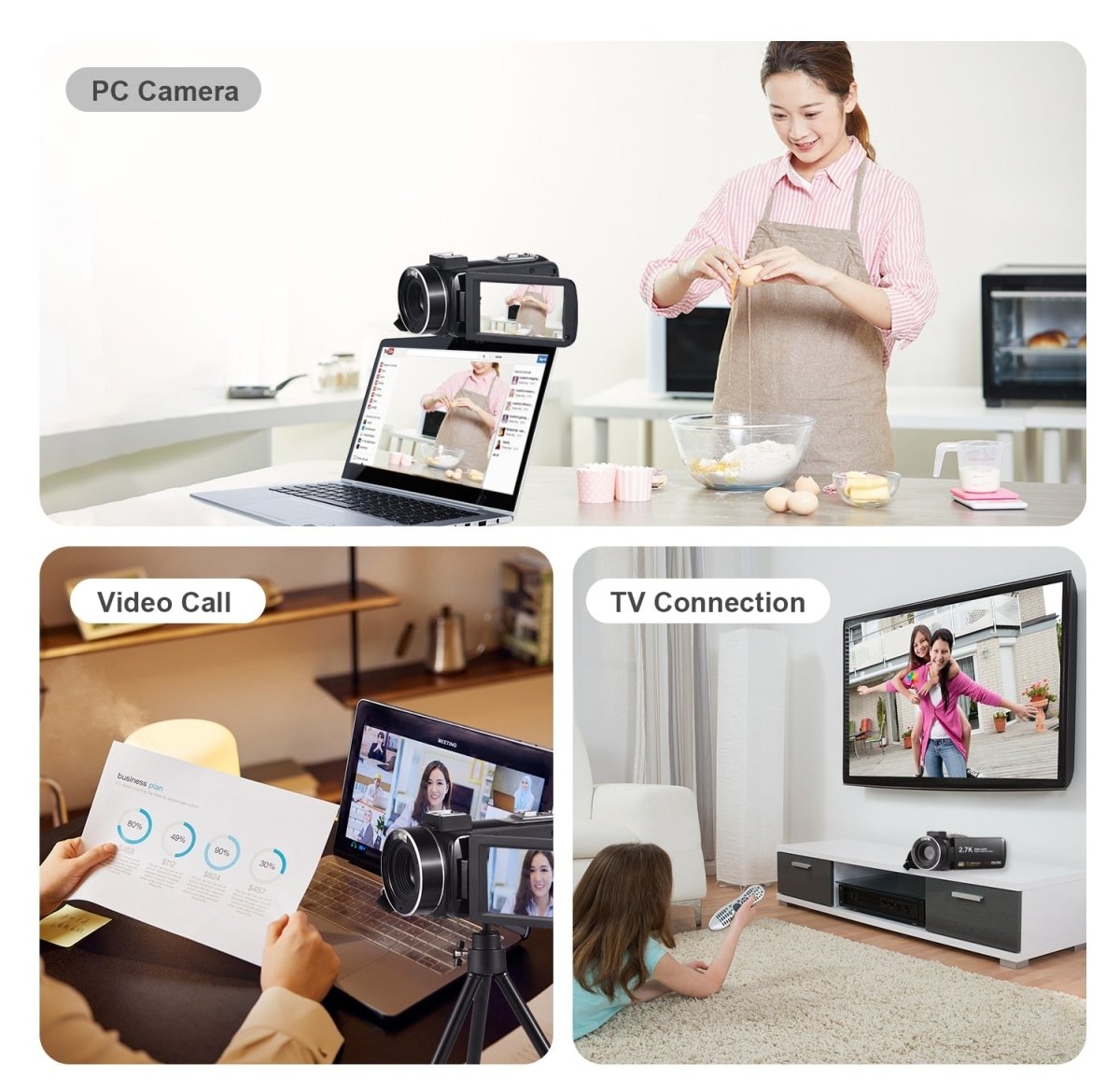 Câmara de Vídeo Digital Andoer - Versomastore