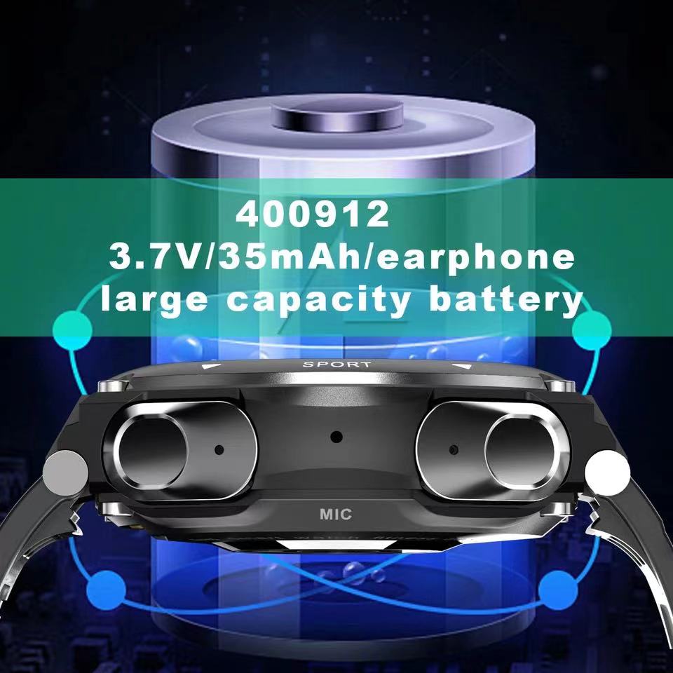 Smartwatch Lemfo T92 com Auriculares Tws (Prateado) - Versomastore