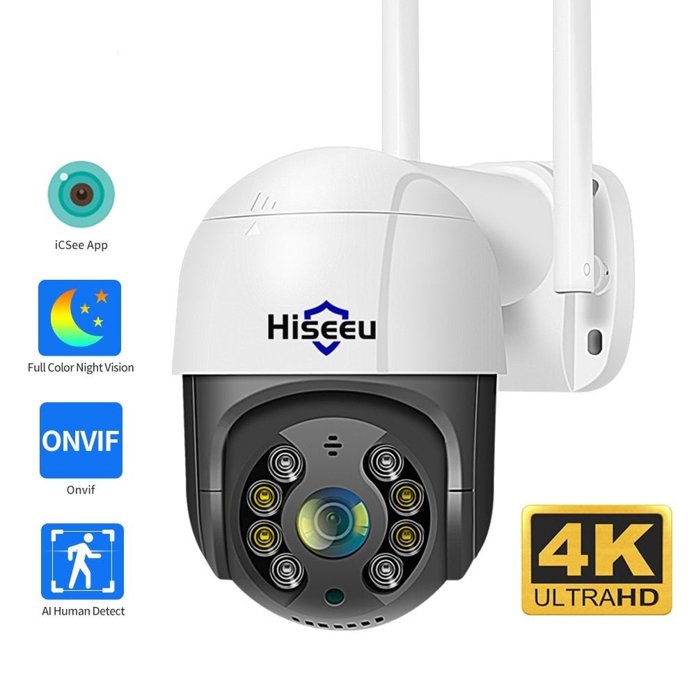 Câmara de Video-vigilância Hiseeu - Versomastore