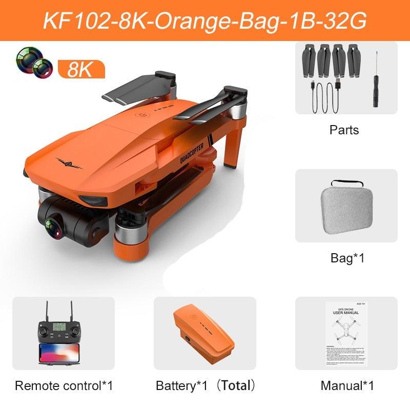 Done New GPS Profissional 8K HD (Laranja) - Versomastore