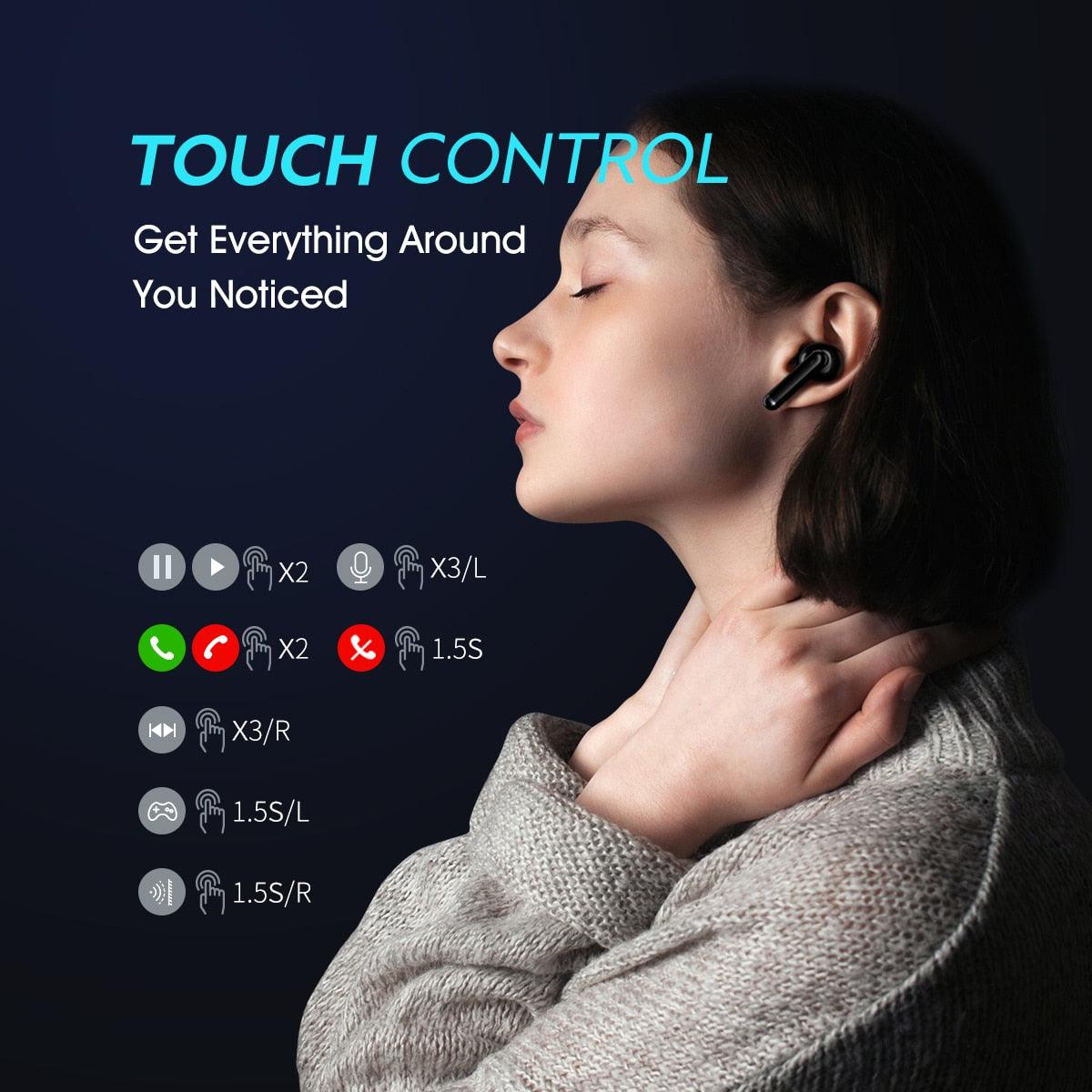 Auriculares QCY HT03 (Preto) - Versomastore