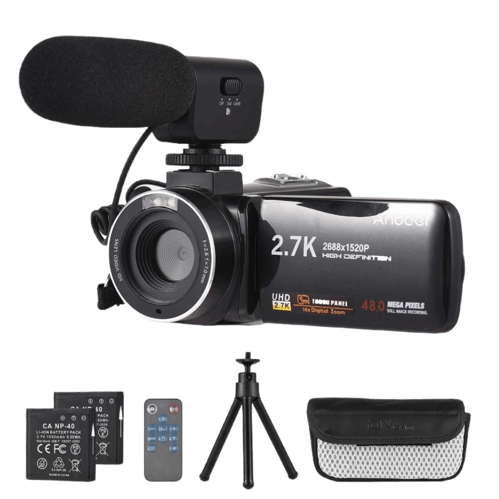 Câmara de Vídeo Digital Andoer - Versomastore