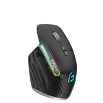 Mouse ergonômico sem fio (Preto) - Versomastore