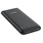 Power Bank Qoovi 10000mAh Ultra Fina e super leve (Preto) - Versomastore