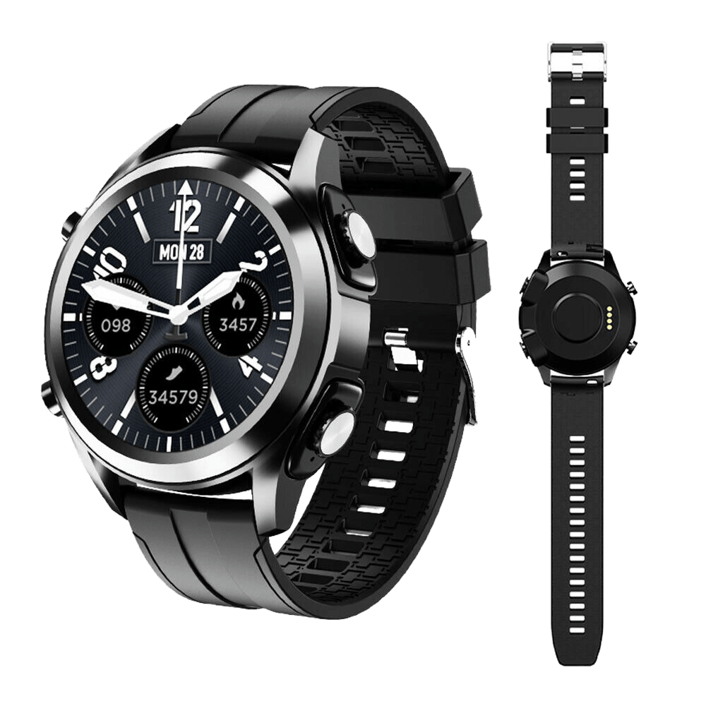Smartwatch T10 com Auriculares TWS (Preto) - Versomastore