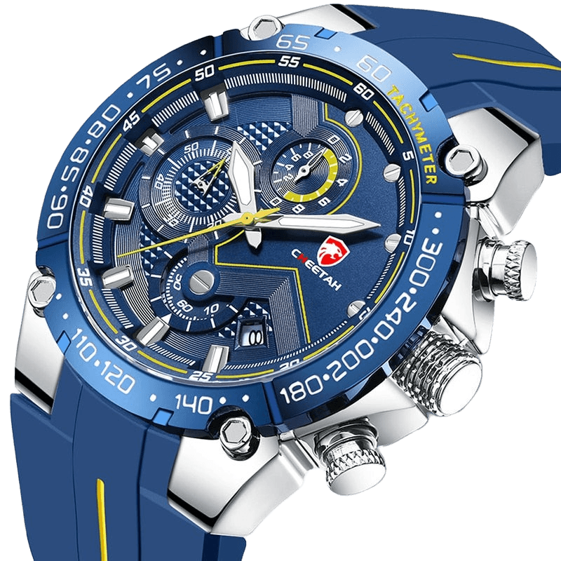 Relógio Cheetah CH1606 Esportivo (Azul) - Versomastore