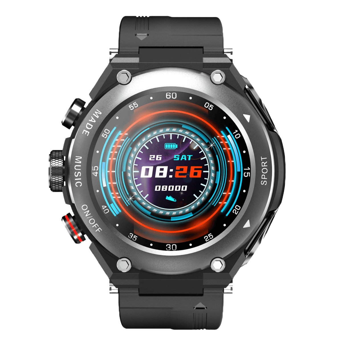 Smartwatch Lemfo T92 com Auriculares Tws (Preto) - Versomastore