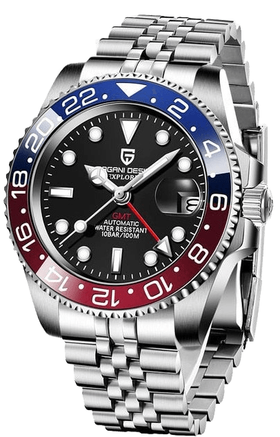 Relógio Pagani Design PD1662 Pulseira em Aço Inoxidável (Prata) - Versomastore
