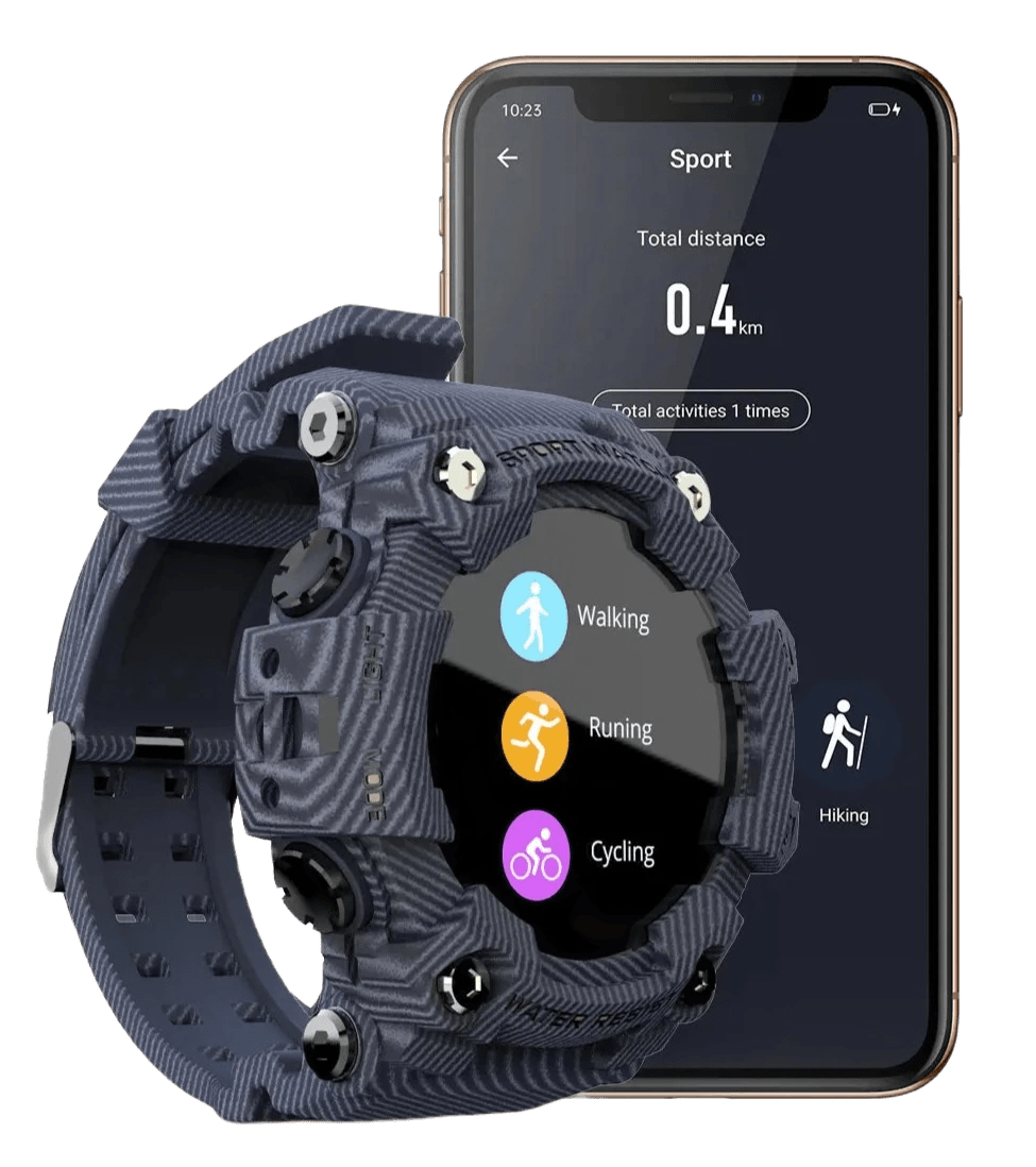 Smartwatch Lokmat Attack 2 (Azul) - Versomastore