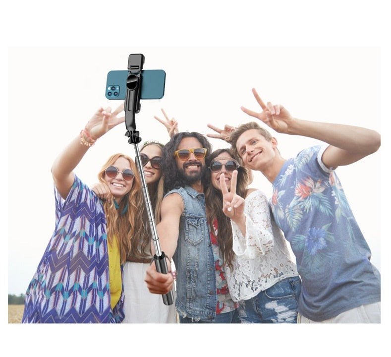 Bastão de Selfie com Controle remoto e Luzes Led - Versomastore