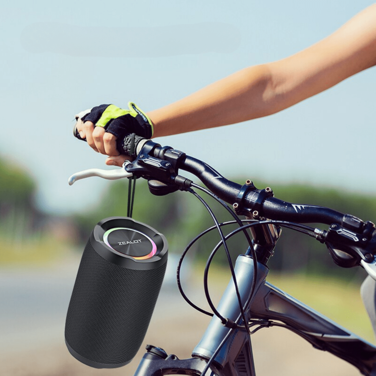 Coluna de som Bluetooth Zealot S49 (Preto) - Versomastore