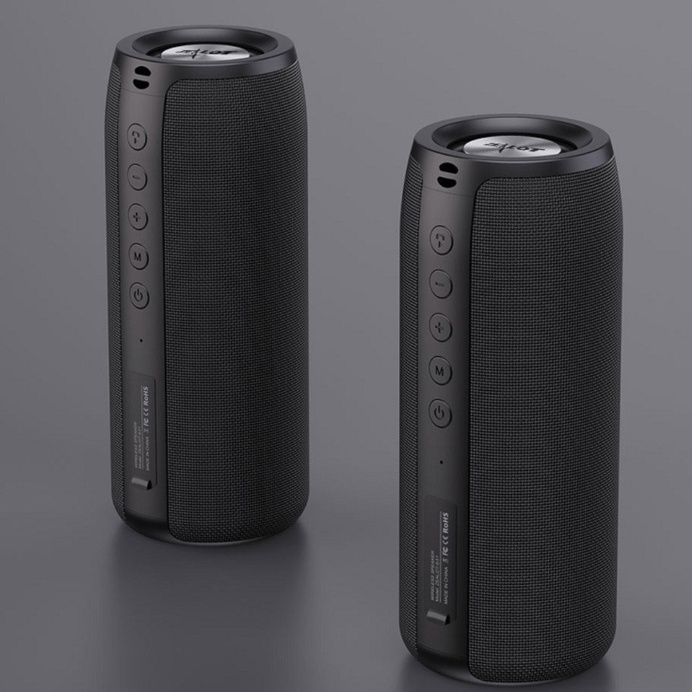 Coluna de som sem fio Zealot S51 Portátil (Preto) - Versomastore