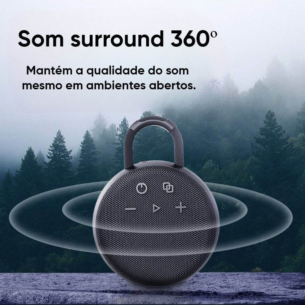 Coluna de som sem fio Zealot S77 a prova D'água (Preto) - Versomastore