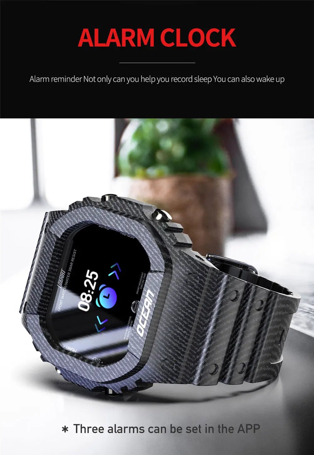 Smartwatch Lokmat Ocean (Azul Denin) - Versomastore