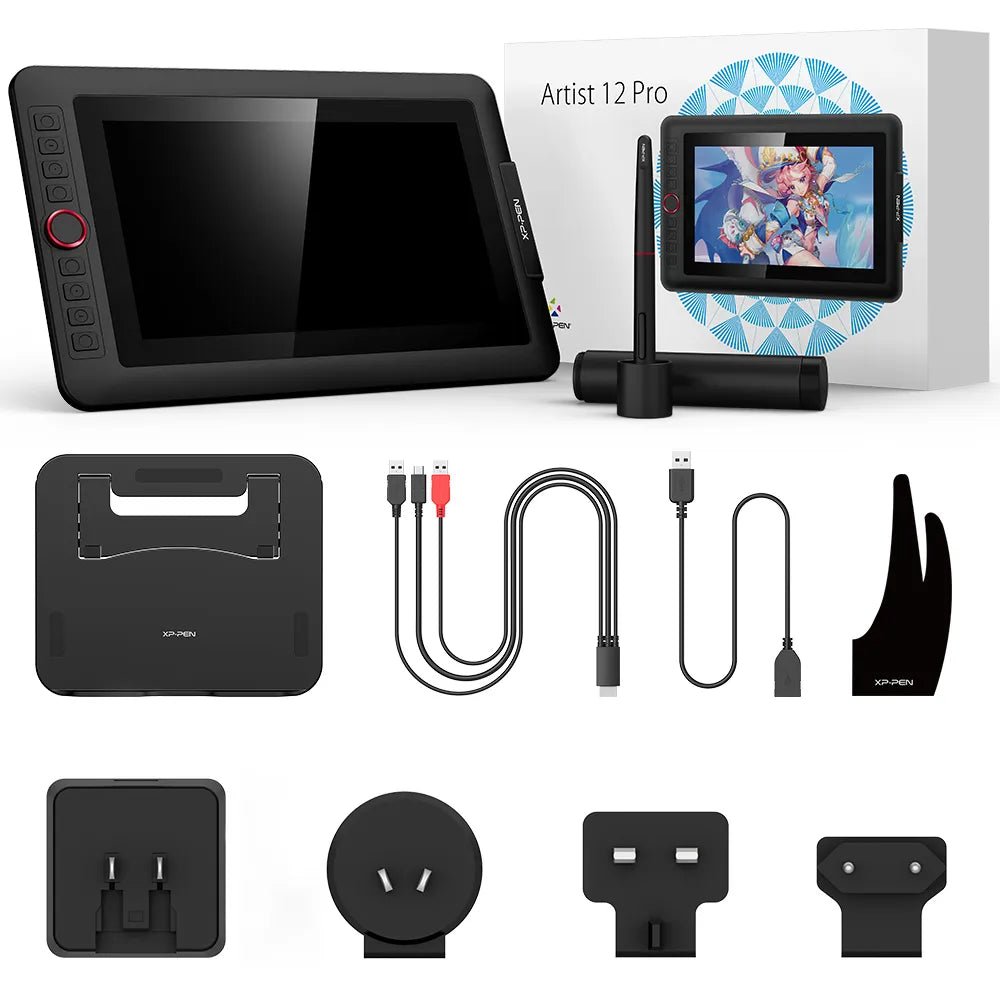 Mesa Digitalizadora XPPen Artist 12 Pro com Tela de 11.6" Alta Qualidade desenho Profissional - Versomastore