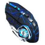 Mouse Gaming sem fio recarregável 2400DPI (Preto) - Versomastore