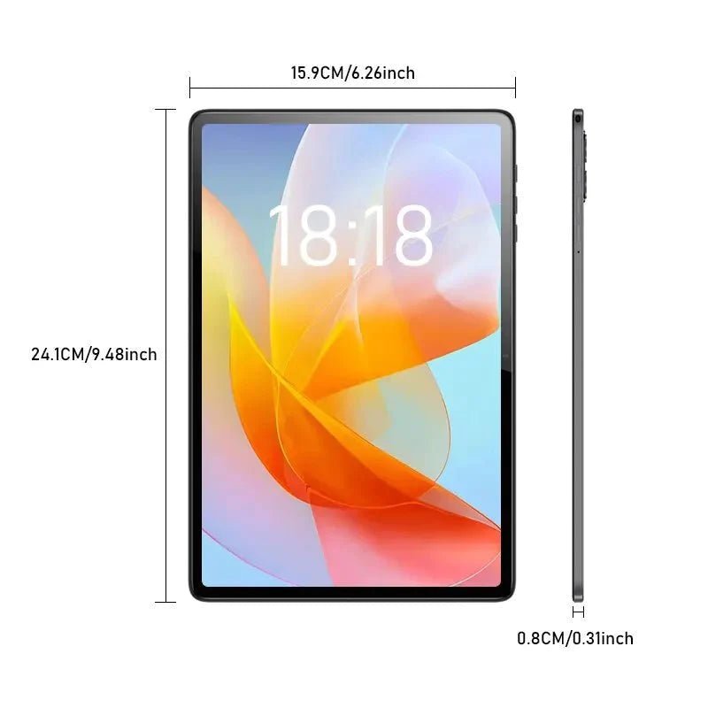 Tablet 10.1" Full HD Android 12 com potente processador e 4GB RAM + 64GB ROM - Versomastore