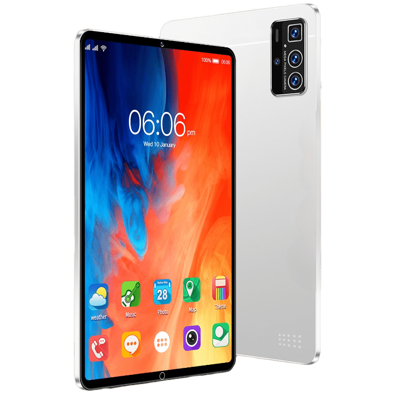 Tablet super fino, tela 10.1" HD Bluetooth WiFi duplo SIM e 12GB Ram + 256GB Rom - Versomastore