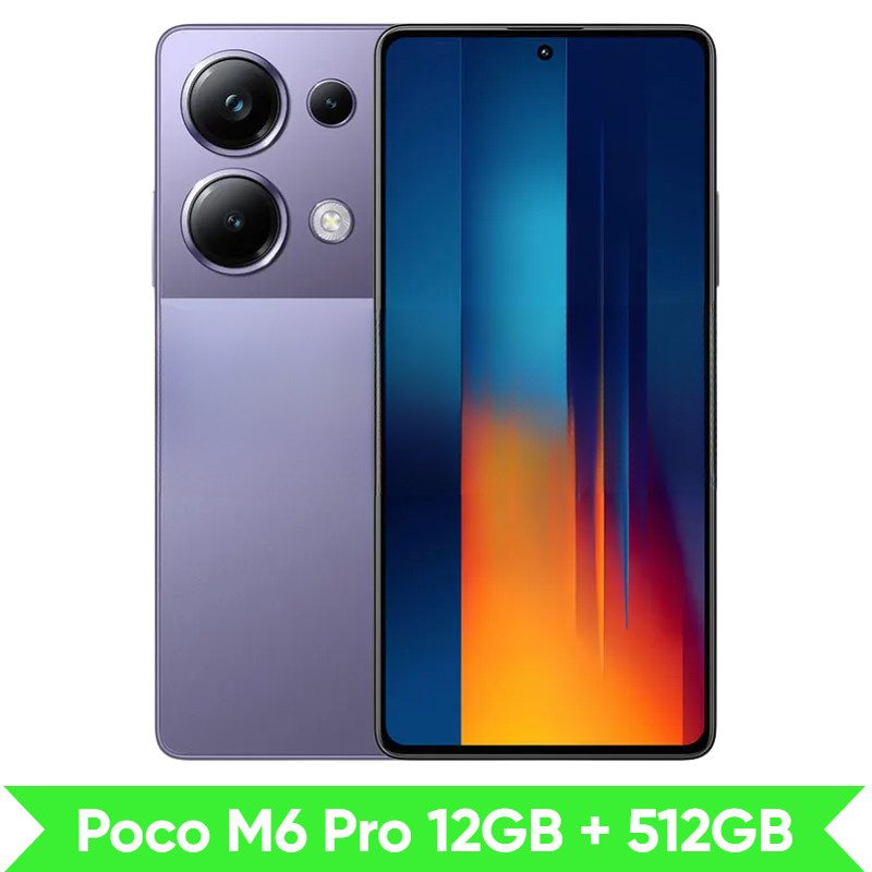 Smartphone Poco M6 Pro Câmera Tripla Dual Sim - Versomastore Smartphone Poco M6 Pro Câmera Tripla Dual Sim - Versomastore