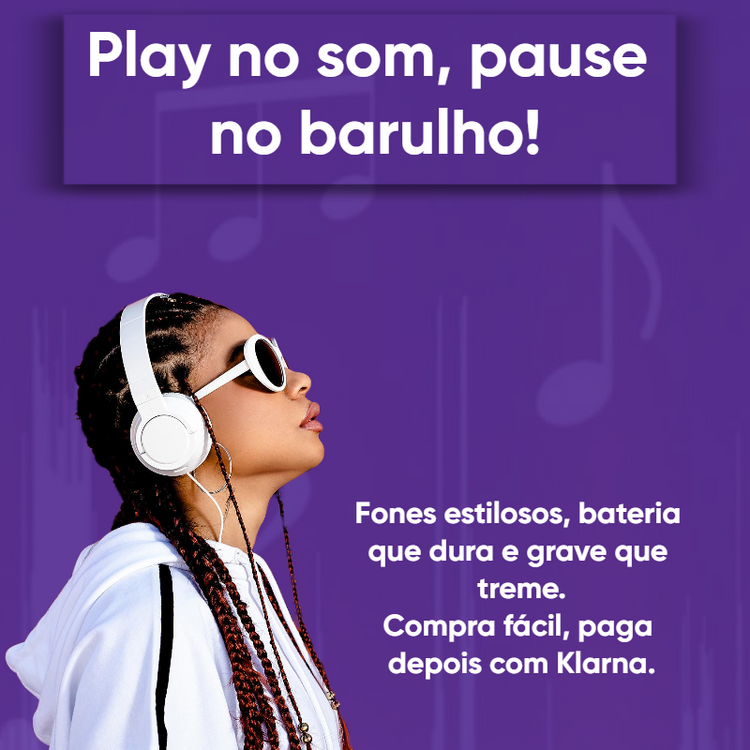 Fones promoção