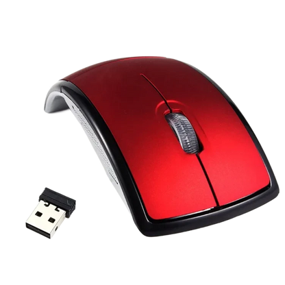 Mouse sem fio dobrável