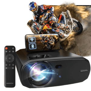 Projetor de vídeo 5G Full HD Bluetooth com comando sem fio - Versomastore