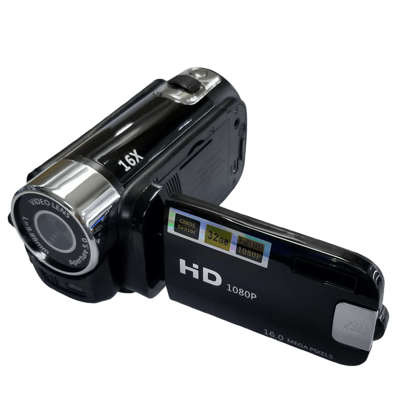 Câmara Digital D100 com Imagem em HD (Preto) - Versomastore