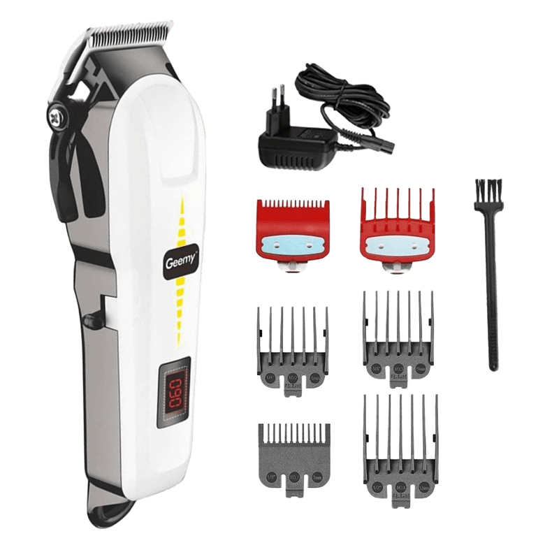 Máquina de Cortar Cabelo Geemy GM-6008 Profissional Sem fio - Versomastore