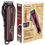 Máquina de Cortar Cabelo Kemei 2600 Sem Fio Profissional - Versomastore