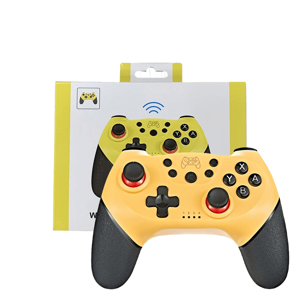 Comando Sem fio Broodio para Nintendo Switch Pro (Amarelo) - Versomastore