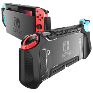 Case Nintendo Switch Proteção Acoplável para Consola e Comandos (Preto) - Versomastore